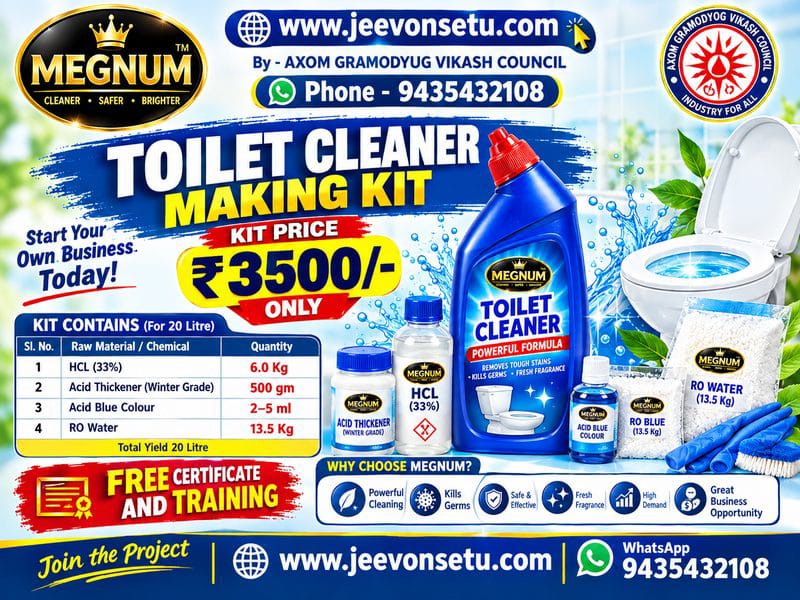 Toilet Cleaner Making Kit